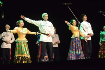Jauniešu folkloras ansambļa “‘Kladec'” (Maskava, Krievija) galā koncerts ‘”Krievijas folkloras krāsas” 2019.g. 25.maijā 13