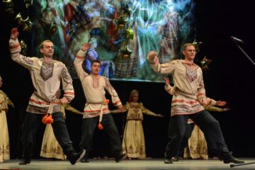Jauniešu folkloras ansambļa “‘Kladec'” (Maskava, Krievija) galā koncerts ‘”Krievijas folkloras krāsas” 2019.g. 25.maijā 17