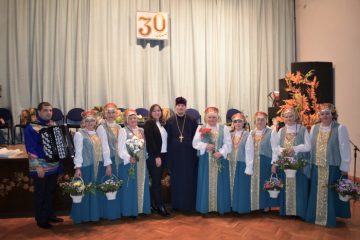 Krievu kutūras centra folkloras ansambļa ‘”Rusiči'” 30. gadadienas svinību koncerts 80