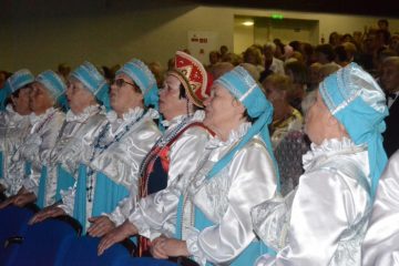Jauniešu folkloras ansambļa “‘Kladec'” (Maskava, Krievija) galā koncerts ‘”Krievijas folkloras krāsas” 2019.g. 25.maijā 33