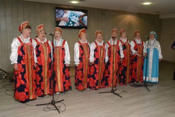 Jauniešu folkloras ansambļa “‘Kladec'” (Maskava, Krievija) galā koncerts ‘”Krievijas folkloras krāsas” 2019.g. 25.maijā 1