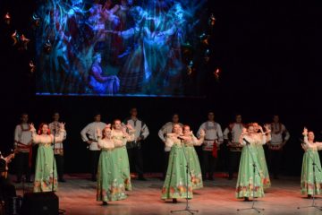 Jauniešu folkloras ansambļa “‘Kladec'” (Maskava, Krievija) galā koncerts ‘”Krievijas folkloras krāsas” 2019.g. 25.maijā 8