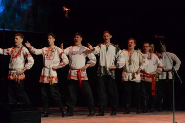 Jauniešu folkloras ansambļa “‘Kladec'” (Maskava, Krievija) galā koncerts ‘”Krievijas folkloras krāsas” 2019.g. 25.maijā 45
