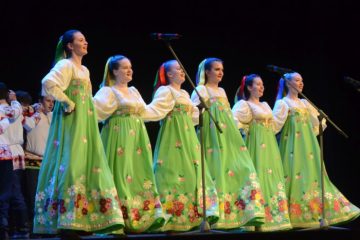 Jauniešu folkloras ansambļa “‘Kladec'” (Maskava, Krievija) galā koncerts ‘”Krievijas folkloras krāsas” 2019.g. 25.maijā 7