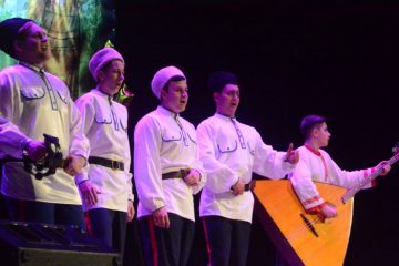 Jauniešu folkloras ansambļa “‘Kladec'” (Maskava, Krievija) galā koncerts ‘”Krievijas folkloras krāsas” 2019.g. 25.maijā 46