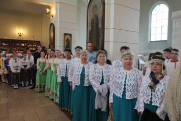 Svinīgs aizlūgums, kas tika veltīts Slāvu kultūras dienu atklāšanai un Krievu kultūras centra 25. gadadienai – 2019 11